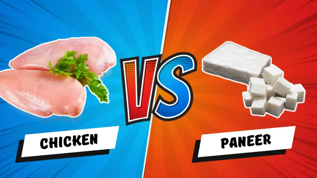 Chicken vs paneer